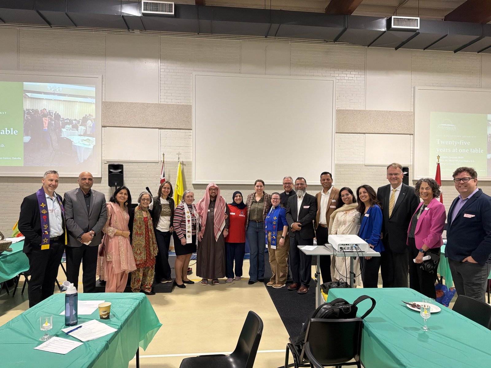 Everyone who came to the 25th Anniversary Breakfast, 14 October 2026